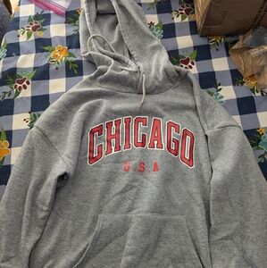 Small Hoodie Sweatshirt Chicago